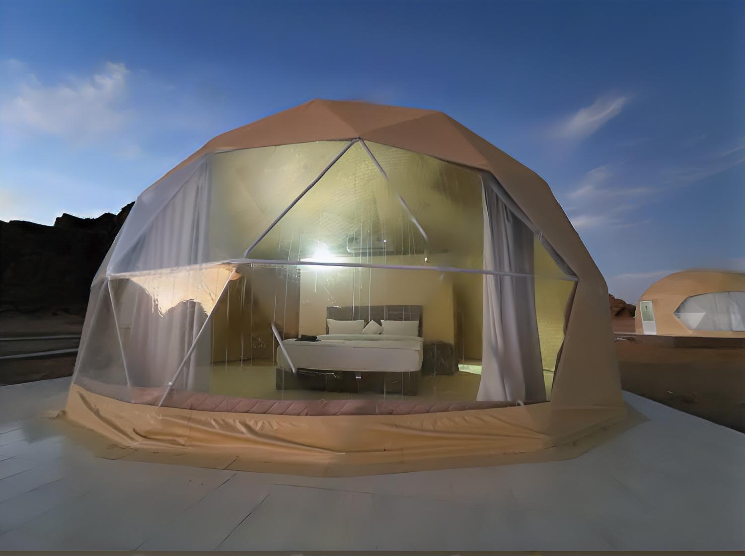 Bed and Breakfast Titanic Camp à Wadi Rum Extérieur photo